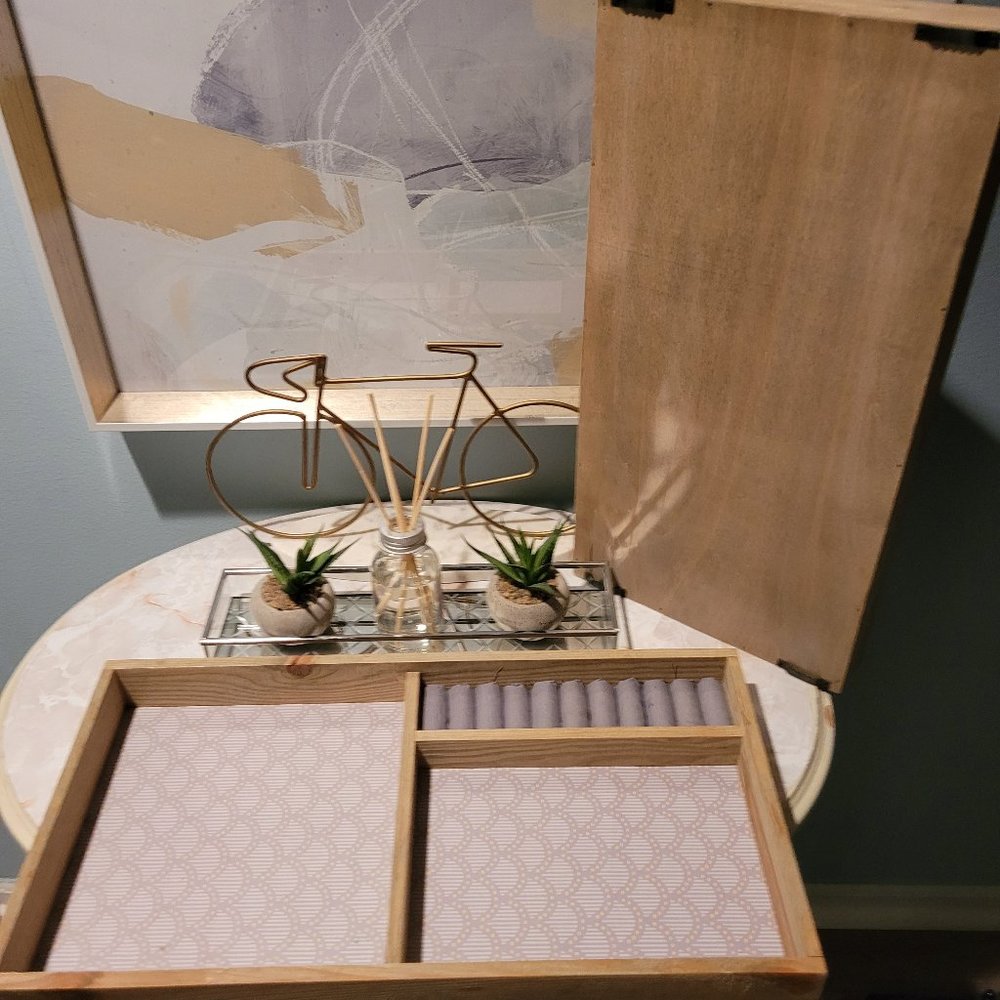 Wooden Jewelry Organizer (2 Available)